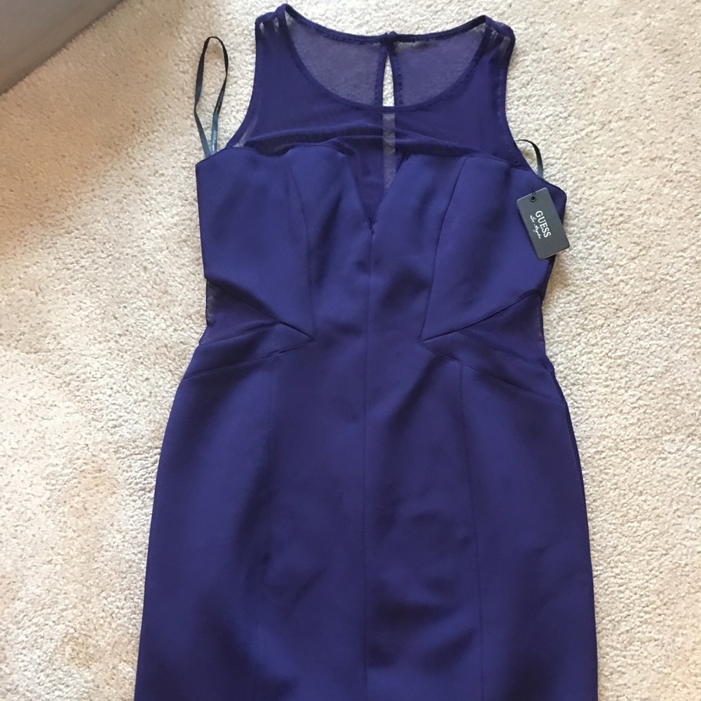 Guess purple dress